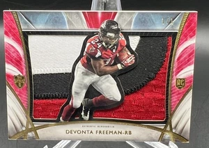 2014 Topps Supreme 1/1 - Rookie Die-Cut Relic Devonta Freeman #SRDR RC SSP - Picture 1 of 3