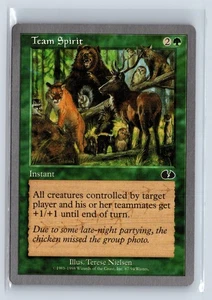 TEAM SPIRIT – MTG Magic the Gathering Card – Unglued – Common - Picture 1 of 6