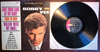 Bobby Vee - Take Good Care of My Baby Vintage Vinyl LP (TESTED) 1962 Canadian - Image 1 of 4