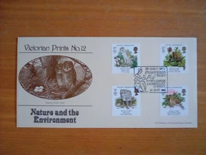 GB FDC BRADBURY 1986 VP No12 NATURE CONSERVATION BARN OWL OWLSMOOR SPECIAL P/M - Picture 1 of 1
