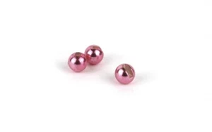 25x WOLFRAMKUGEL GESCHLITZT PRENIUM ROSA / TUNGSTEN BEAD 3,3mm Schlitzfliege - Bild 1 von 1
