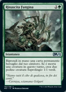 MTG FUNGAL REBIRTH EXC - RINASCITA FUNGINA - M21 - MAGIC - Picture 1 of 1