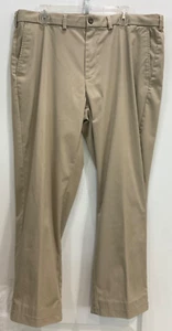 George Men's Pants Size 40 x 32 Beige Straight Leg 4-Pocket Design 156 - Picture 1 of 10