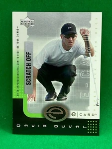 David Duval 2001 Upper Deck Golf e-Card Card - Imagen 1 de 1