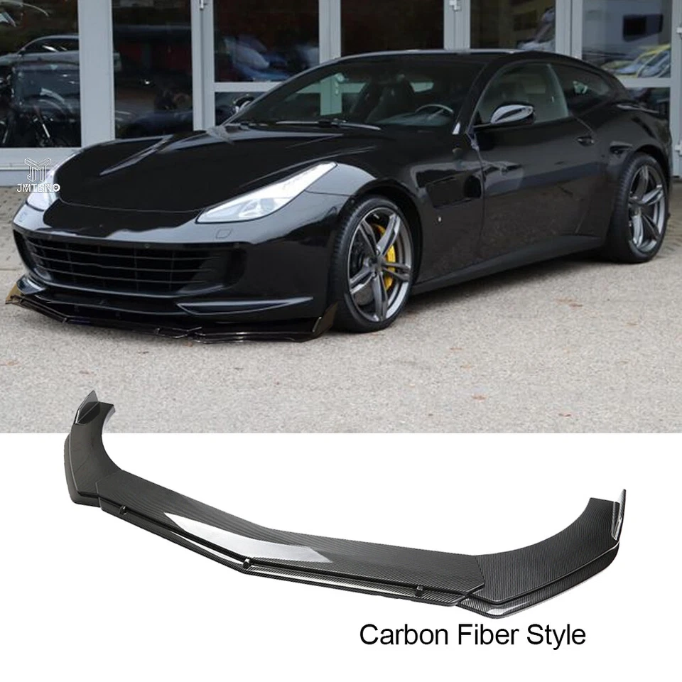 Kits de carrocería de alerón labial de parachoques delantero estilo fibra de carbono para Ferrari GTC4 lusso Foto 1 de 4