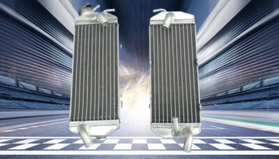 ДЛЯ KTM 250 400 450 520 525 MXC EX АЛЮМИНИЕВЫЙ РАДИАТОР 00 01 02 2000 2001 2002 - Изображение 1 из 4