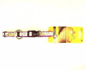 Garfield & Odie Hundehalsband Lila Mehrfarbig Klickverschluß Verstellbar Größe M