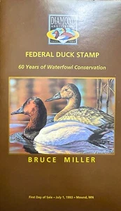 1993  Federal Duck Stamp Program - First Day of Sale  (18 AUTOGRAPHS) RW60 - Picture 1 of 10