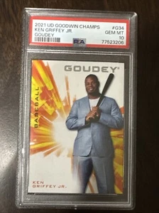 2021 Upper Deck - Goudey Platinum Orange Prism #G34 Ken Griffey JR - Picture 1 of 2