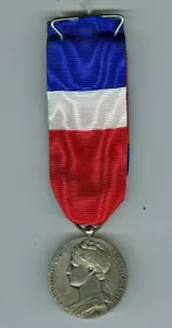 FRANCIA MEDAGLIA MILITARE CIVILE FRANCESE - MEDAGLIA D'ONORE MIN. DU TRAV. Con scatola - Foto 1 di 6