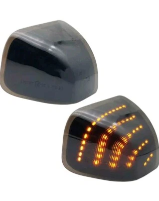 Пара дымчатых светодиодных указателей поворота бокового зеркала для Dodge Ram 1500-5500‐ - Изображение 1 из 4