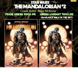 Star Wars The Mandalorian #2 Mike McKone Variant SET MODERN ERA COMICS - Bild 1 von 3