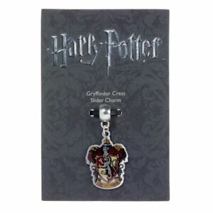 Harry Potter Hogwarts Gryffindor House Crest Slider Bracelet Charm