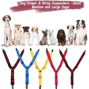 Dog Suspender Female Dog Diaper Suspender Dog Diaper Keeper Suspender Anti-drop - Picture 1 of 27