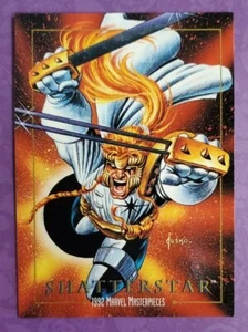 1992 Skybox Marvel Masterpieces Series 1 #74 Shatterstar Base Comic Card - PC - Picture 1 of 2