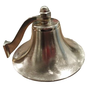 Vintage 6" Brass Captains Bell. - Picture 1 of 3