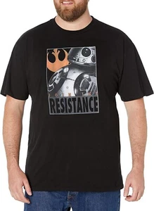 Camiseta Star Wars Join The Resistance Hombre Talla 3XL Negra Gráfica - Imagen 1 de 5