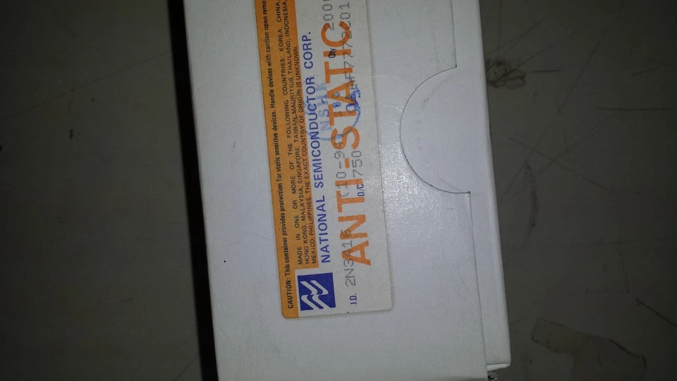 NATIONAL SEMICONDUCTOR 2N3416 Original New national Transistor NPN SIL TO92 (ECB) 2 PC LOT