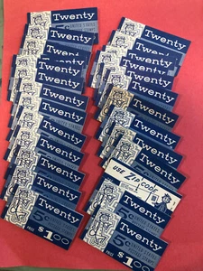 USPS 1962 George Washington Twenty, 5 cent Postage Stamp Booklet - Picture 1 of 2