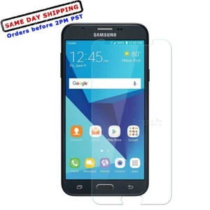Protezione schermo vetro temperato trasparente 9H per telefono Samsung Galaxy J7 Perx SM-J727P - Foto 1 di 1