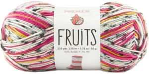 Premier Yarns Fruits Yarn-Dragon Fruit (Pack of 3 Skein) - Foto 1 di 1