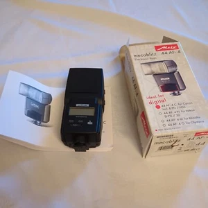Metz Mecablitz 44 AF-4C Flashgun for Canon - Picture 1 of 2