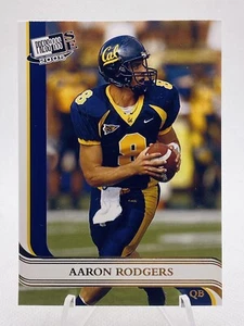 2005 Press Pass SE Aaron Rodgers Gold California Golden Bears #G40 Rookie - Picture 1 of 2