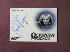 Joni Flynn as Octopussy Girl Autograph Card -James Bond OCTOPUSSY (1983)