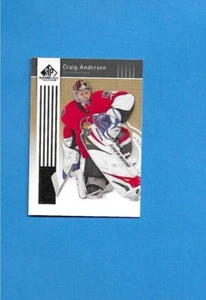 2011-12 SP Game Used Gold #66 Craig Anderson 84/100 11-12 - Picture 1 of 2