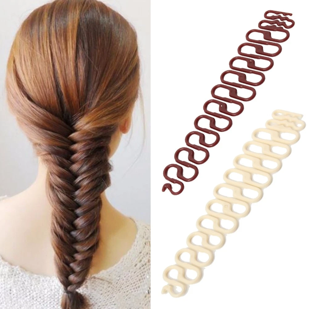 Haarklammern Für Friseure - 4 Stück, 6 X 1,5 Cm, In Pink, Weiß, Schwarz