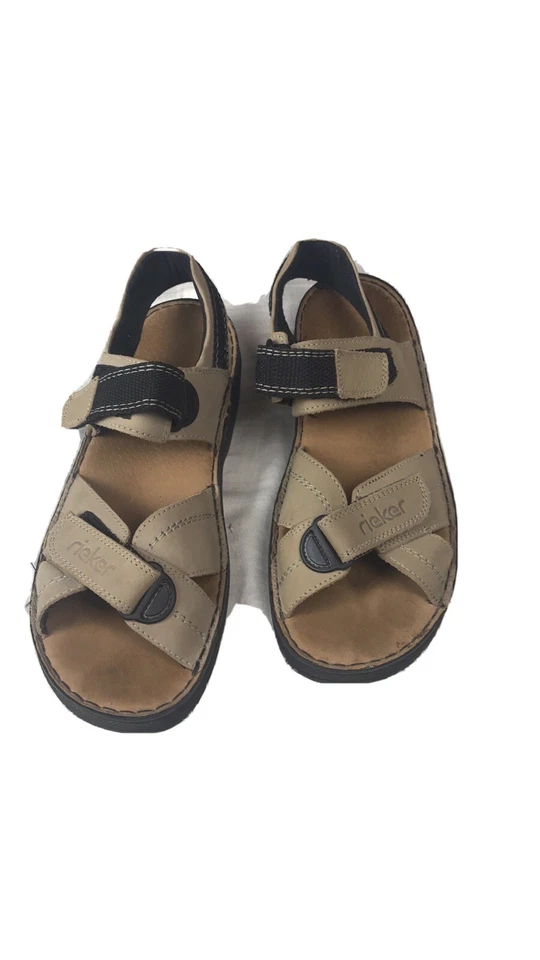 Sandalias Rieker para hombre antiestrés beige/bronceado talla 9 (42) Foto 1 de 4