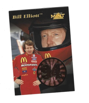 1997 Pinnacle Mint - Bronze #17 Bill Elliott - Image 1 of 2