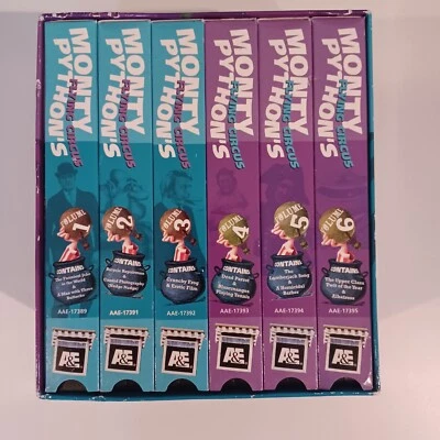 Monty Python’s Flying Circus Box Set Season 1, 6 VHS Tapes Excellent Cond - Image 1 of 2