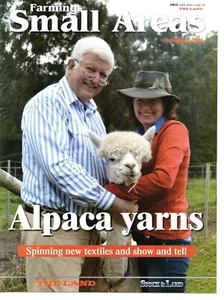 Stock & Land Farming Small Areas Small Magazine November 2016 Cover Alpaca Yarns - Picture 1 of 1
