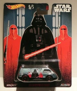 2019 Hot Wheels Real Riders Star Wars Darth Vader 1985 Chevy Astro Van  5 / 5 - Picture 1 of 3