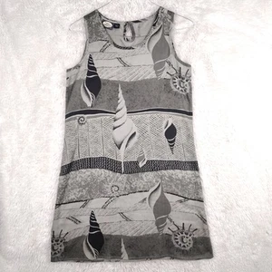 Tommy Bahama 100% Silk Nautical Beach Shell Ocean Dress Sz S Vacation Summer - Picture 1 of 9