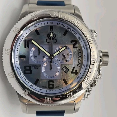 Cronógrafo Invicta Russian Diver para hombre 52 mm 15478 hecho en Suiza Foto 1 de 4