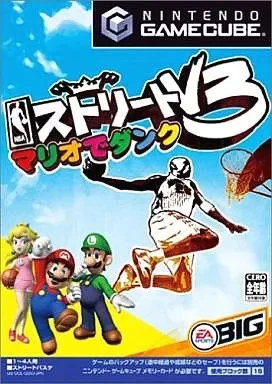 NBA Street V3 GameCube Japón Usado Mario Dunk Probado en Caja Original Foto 1 de 1