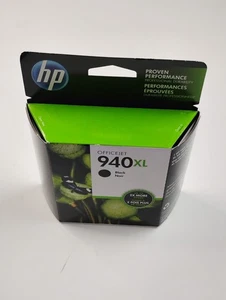NEW Genuine HP Officejet 940XL Black C4906AN Sealed Ink Cartridge exp 2020 - Picture 1 of 5