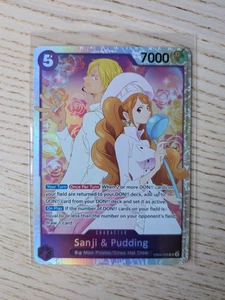One Piece TCG English Sanji and Pudding EB02-035 SR Anime 25th Collection NM/M - Picture 1 of 1
