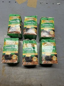 Té descafeinado Twinings té verde 20 unidades (paquete de 6) BB 12/27 cajas dañadas - Imagen 1 de 16
