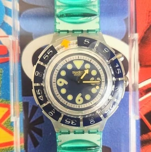 Swatch watch SEETANG SDK900 SDK901 1995 Scuba With working Loomi backlight NOS - Picture 1 of 11