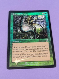 MTG Magic: Scourge: Sprouting Vines Foil #128/143 Common - LP - Picture 1 of 2