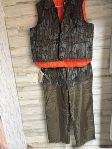 Vintage 1990’s Winchester Hunting Vest, Camo, Size Large Vest 42 Waist Pants - Picture 1 of 15