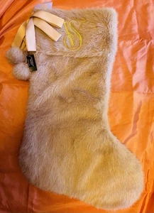 Victoria’s Secret Christmas Stocking Blush Pink Mauve Limited Exclusive NEW - Picture 1 of 5