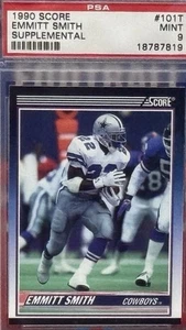1990 PSA 9 #101T Emmitt Smith - Picture 1 of 1
