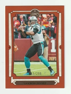 2019 Panini Legacy Red #14 Cam Newton card, Carolina Panthers #/299 - Bild 1 von 2