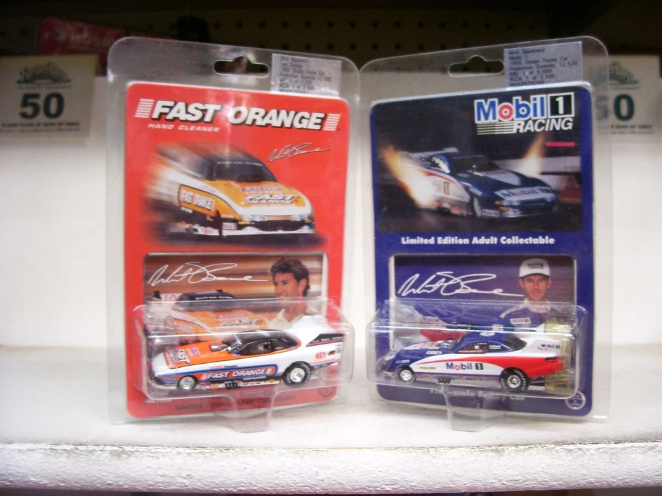 1/64 NHRA WHIT BAZEMORE FUNNY CAR ACTION PLATINUM SERIES 2 CAR LOT - Image 1 of 4