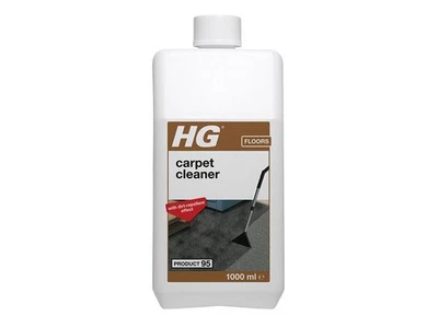 HG Carpet Cleaner 1L (Pack of 3) - Deep Clean Carpets & Upholstery - Image 1 of 2