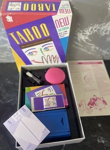 Taboo Family Board Game Vintage 1994 Edition MB Games Complete & Good Condition - Picture 1 of 7